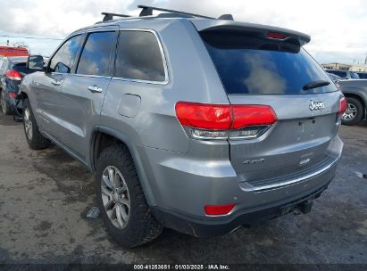 2014 JEEP GRAND CHEROKEE LIMITED Silver  Flexible Fuel 1C4RJFBG3EC373167 photo #4