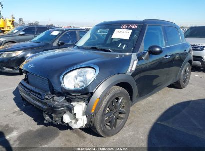 2016 MINI COUNTRYMAN COOPER S Black  Gasoline WMWZC3C59GWT07940 photo #3