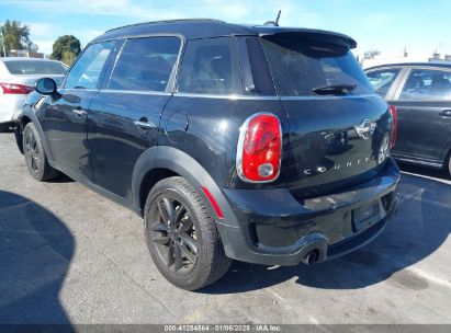 2016 MINI COUNTRYMAN COOPER S Black  Gasoline WMWZC3C59GWT07940 photo #4