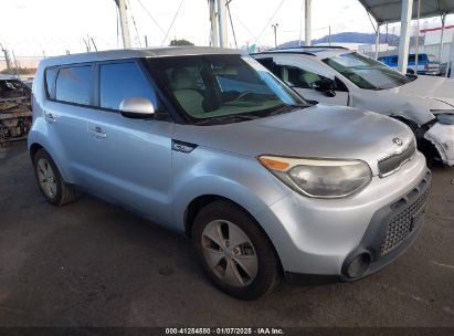 2015 KIA SOUL Silver  Gasoline KNDJN2A25F7810516 photo #1