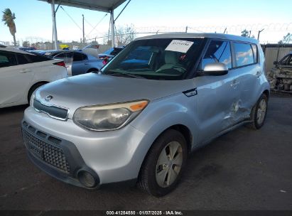 2015 KIA SOUL Silver  Gasoline KNDJN2A25F7810516 photo #3