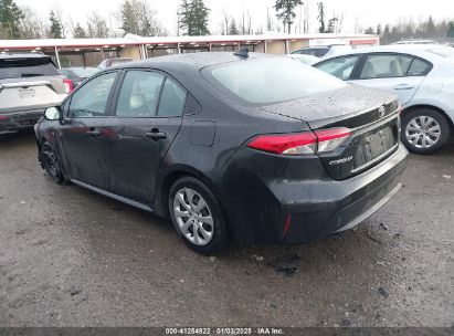 2022 TOYOTA COROLLA LE Black  Gasoline 5YFEPMAE4NP276892 photo #4