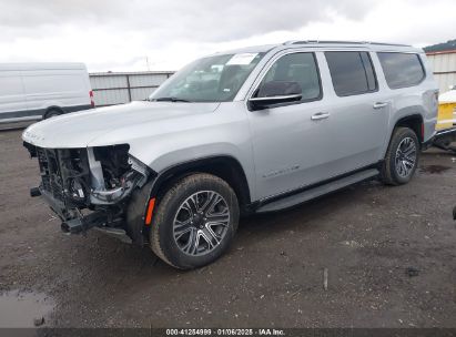 2024 JEEP WAGONEER L SERIES II 4X4 Silver  Gasoline 1C4SJSBP2RS144307 photo #3