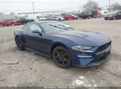 2019 FORD MUSTANG ECOBOOST PREMIUM Blue  Gasoline 1FA6P8TH4K5161047 photo #1