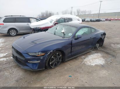 2019 FORD MUSTANG ECOBOOST PREMIUM Blue  Gasoline 1FA6P8TH4K5161047 photo #3