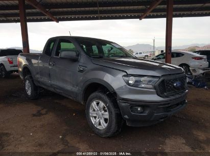 2021 FORD RANGER XL Gray  Gasoline 1FTER1FH6MLD24041 photo #1