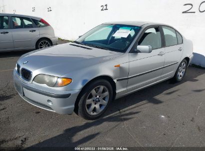 2002 BMW 325I Silver  Gasoline WBAET37422NJ20666 photo #3