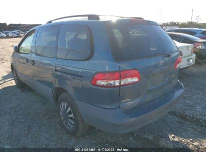 2002 TOYOTA SIENNA LE Blue  Gasoline 4T3ZF13C12U444861 photo #4