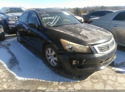 2009 HONDA ACCORD 3.5 EX-L Black  Gasoline 5KBCP36839B501813 photo #1