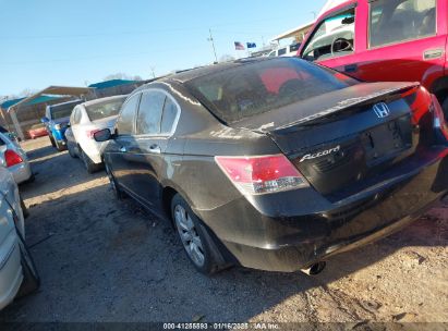 2009 HONDA ACCORD 3.5 EX-L Black  Gasoline 5KBCP36839B501813 photo #4