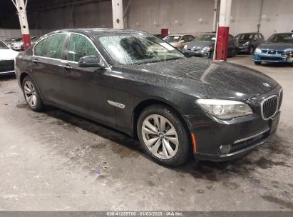 2012 BMW 740I Black  Gasoline WBAKA4C50CC613840 photo #1