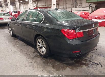 2012 BMW 740I Black  Gasoline WBAKA4C50CC613840 photo #4