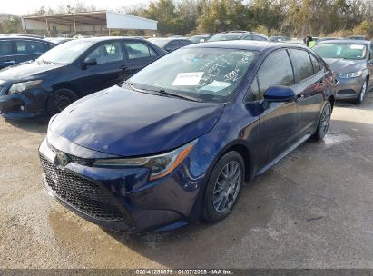 2020 TOYOTA COROLLA LE Blue  Gasoline JTDEPRAE0LJ043459 photo #3