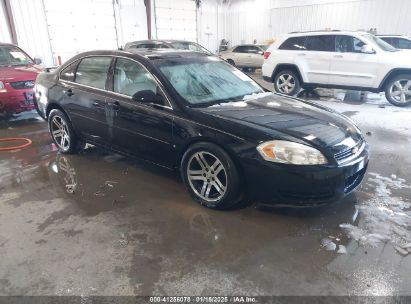 2007 CHEVROLET IMPALA LT Black  Flexible Fuel 2G1WT58K779178114 photo #1