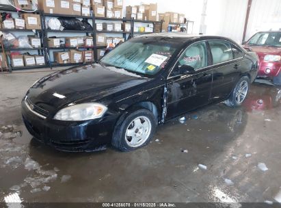 2007 CHEVROLET IMPALA LT Black  Flexible Fuel 2G1WT58K779178114 photo #3