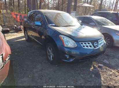 2013 NISSAN ROGUE S Blue  Gasoline JN8AS5MT4DW555363 photo #1