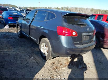 2013 NISSAN ROGUE S Blue  Gasoline JN8AS5MT4DW555363 photo #4