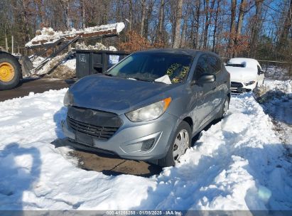 2013 HYUNDAI TUCSON GL Gray  Gasoline KM8JT3AB9DU551132 photo #3