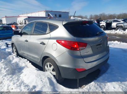 2013 HYUNDAI TUCSON GL Gray  Gasoline KM8JT3AB9DU551132 photo #4