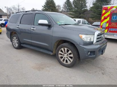 2011 TOYOTA SEQUOIA LIMITED 5.7L V8 Gray  Gasoline 5TDJY5G19BS042482 photo #1