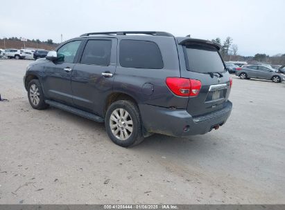 2011 TOYOTA SEQUOIA LIMITED 5.7L V8 Gray  Gasoline 5TDJY5G19BS042482 photo #4