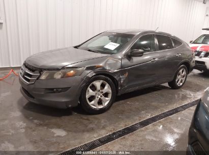 2010 HONDA ACCORD CROSSTOUR EX-L Gray  Gasoline 5J6TF2H59AL013217 photo #3