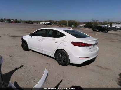 2018 HYUNDAI ELANTRA SEL White  Gasoline 5NPD84LFXJH358325 photo #4