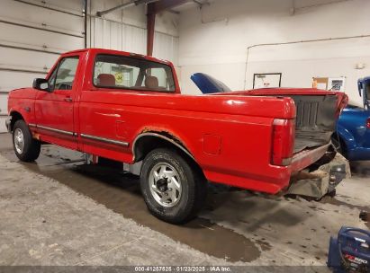 1996 FORD F250 Red  Gasoline 1FTEF25H6TLA54937 photo #4