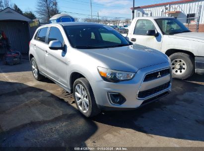 2015 MITSUBISHI OUTLANDER SPORT ES Silver  gas 4A4AP3AU9FE052234 photo #1