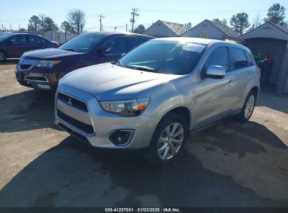 2015 MITSUBISHI OUTLANDER SPORT ES Silver  gas 4A4AP3AU9FE052234 photo #3