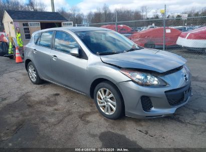 2013 MAZDA MAZDA3 I TOURING Gray  Gasoline JM1BL1L76D1794159 photo #1