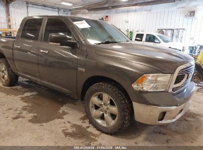 2015 RAM 1500 BIG HORN Gray  Gasoline 3C6RR7LT8FG656762 photo #1