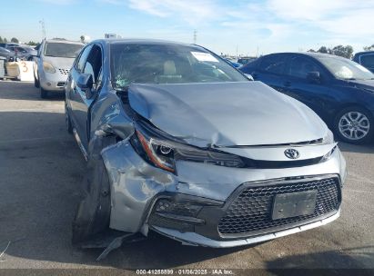 2021 TOYOTA COROLLA SE Gray  Gasoline 5YFS4MCE2MP074334 photo #1