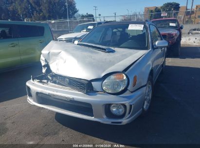 2003 SUBARU IMPREZA WRX Silver  Gasoline JF1GG29683GH06604 photo #3