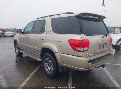 2006 TOYOTA SEQUOIA SR5 V8 Gold  Gasoline 5TDZT34A06S282178 photo #4