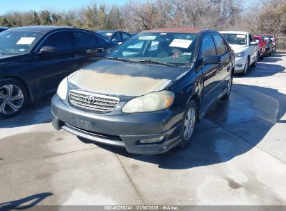 2005 TOYOTA COROLLA S Black  Gasoline 1NXBR32E85Z465078 photo #3