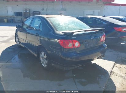 2005 TOYOTA COROLLA S Black  Gasoline 1NXBR32E85Z465078 photo #4