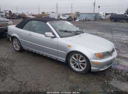 2004 BMW 330CI Silver  Gasoline WBABW53474PL44325 photo #1