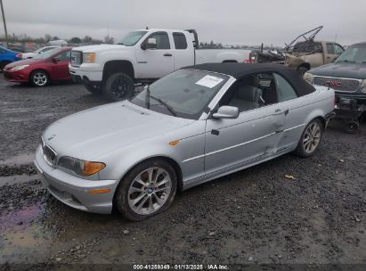 2004 BMW 330CI Silver  Gasoline WBABW53474PL44325 photo #3