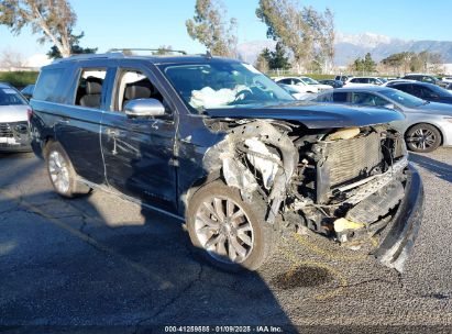 2018 FORD EXPEDITION PLATINUM Gray  Gasoline 1FMJU1MT9JEA26065 photo #1