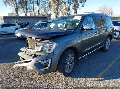 2018 FORD EXPEDITION PLATINUM Gray  Gasoline 1FMJU1MT9JEA26065 photo #3