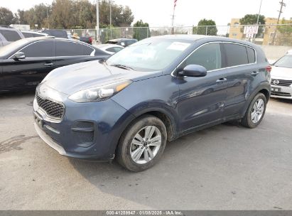 2018 KIA SPORTAGE LX Blue  Gasoline KNDPM3AC1J7484735 photo #3