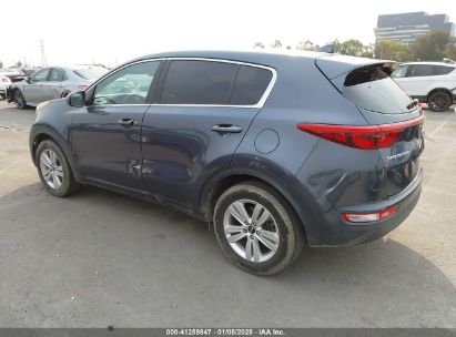 2018 KIA SPORTAGE LX Blue  Gasoline KNDPM3AC1J7484735 photo #4