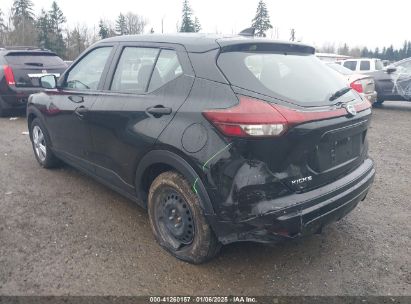 2021 NISSAN KICKS S XTRONIC CVT Black  Gasoline 3N1CP5BV7ML487949 photo #4