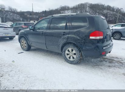 2009 KIA BORREGO EX V6 Black  Gasoline KNDJH741495020471 photo #4