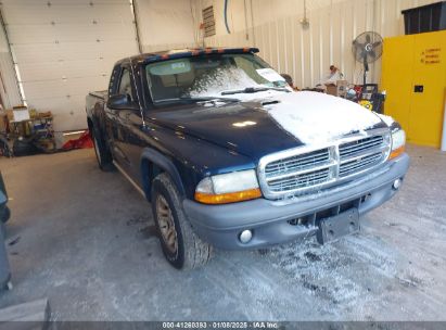 2004 DODGE DAKOTA Blue  Gasoline 1D7GL12K94S500104 photo #1