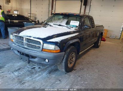 2004 DODGE DAKOTA Blue  Gasoline 1D7GL12K94S500104 photo #3