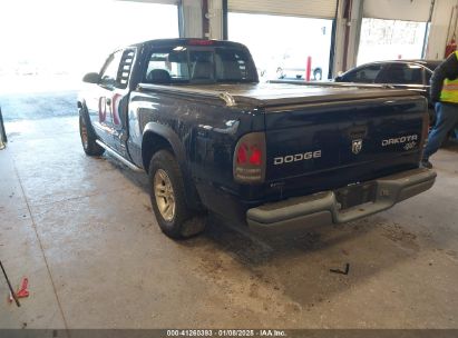 2004 DODGE DAKOTA Blue  Gasoline 1D7GL12K94S500104 photo #4