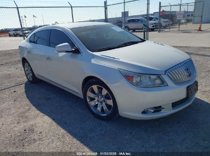 2012 BUICK LACROSSE PREMIUM 3 GROUP White  Gasoline 1G4GH5E30CF139808 photo #1