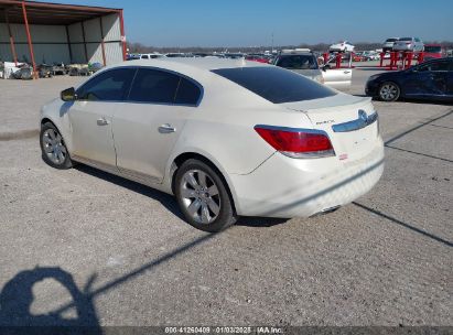 2012 BUICK LACROSSE PREMIUM 3 GROUP White  Gasoline 1G4GH5E30CF139808 photo #4